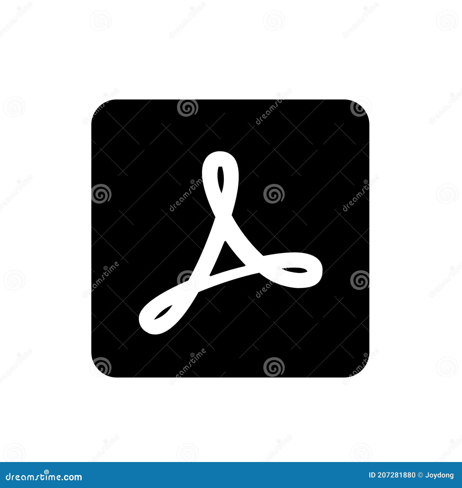  black pdf file type icon set